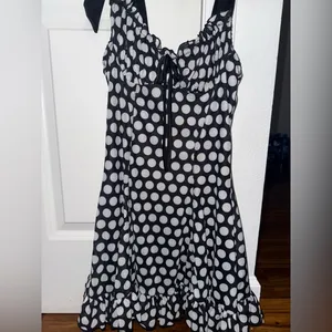 Dolls Kill Wildflower Fables Mini Dress - Polka Dot thumbnail 3