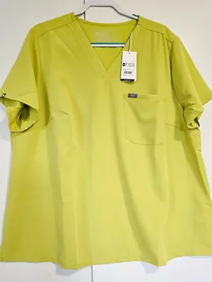 Figs Limeade Catarina Scrub Top thumbnail 2