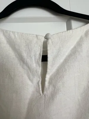 Abercrombie Linen Top White thumbnail 6