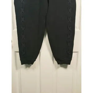 Lululemon Womens Braided Detail High Rise Joggers Size 6 Black Lounge Comfort thumbnail 7