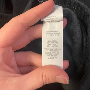 Aerie Ribbed Kick Flare Pants Womens‎ Size L Black Lounge thumbnail 11