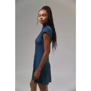✨UO Rishe Seamed Mini Blue Sz Large Dress✨ thumbnail 3