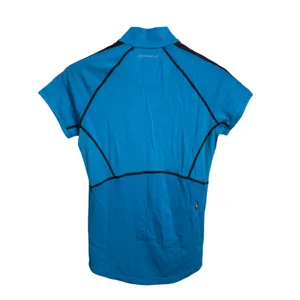 Icebreaker GT 150 Ultralite Merino Wool Half Zip Cycling Top Women’s M Blue thumbnail 2