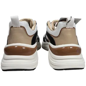 Skechers Hazel Fashion Gal Black White‎ Tan Women's Lace Up Sneakers Size 7.5 thumbnail 6