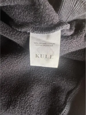 KULE Organic Cotton Raleigh Dropout University Crewneck Sweatshirt Women’s Large thumbnail 8