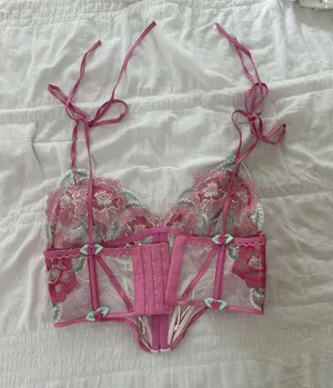 For Love and Lemons Festival Floral Bustier thumbnail 4