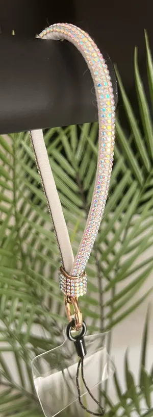 Rhinestone Keychain Silver thumbnail 1