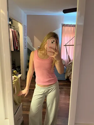 a new day pink tank top thumbnail 2