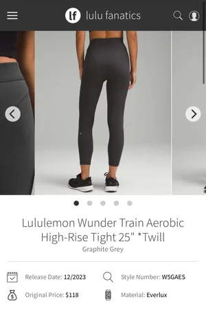 Lululemon Wunder Train Aerobic Tights thumbnail 5