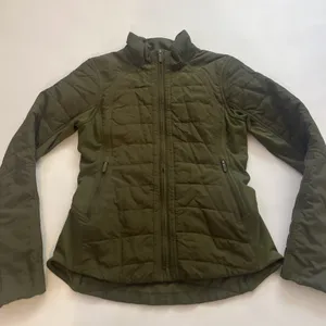 Sz 6 $228 Lululemon Another Mile Jacket Landscape Green No Hood thumbnail 7