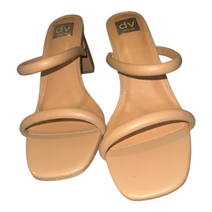 DV Dolce Vita Beige Halsty Block Heel Sandals, Size‎ 9.5 thumbnail 2
