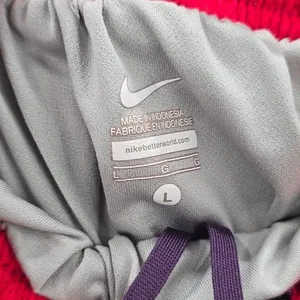 Nike Purple Pull On Athletic Active Running Pants Shorts L Large‎ thumbnail 6