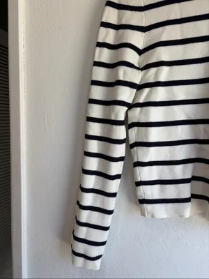 Abercrombie striped sweater preppy nautical beachy thumbnail 3