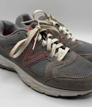New Balance 795 V1 WE795GP1 Gray Coral Running Shoes Women’s 9.5 thumbnail 1