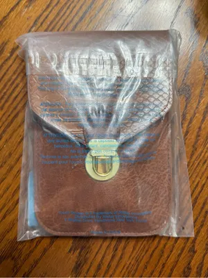 Lori Greiner Brown Faux Snakeskin Crossbody Touchscreen Phone Bag New thumbnail 3