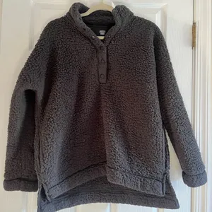 Aerie Fuzzy Sherpa Pullover thumbnail 1