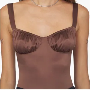 WeWoreWhat brown bodysuit thumbnail 1