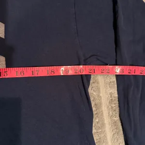 John Galt Seattle Graphic Long Sleeve Cropped Tee Navy Brandy Melville OS thumbnail 4