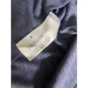 GH Bass Ribbed Henley Top Small Navy Blue Pointelle Gorpcore Granola Minimalist‎ thumbnail 7