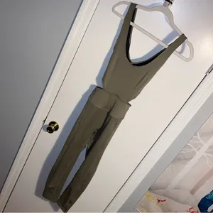 Free People Sage Beige Onesie thumbnail 4