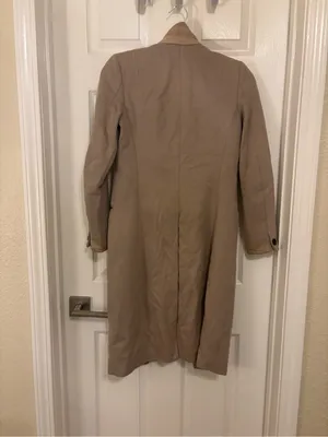 AllSaints Beige/Taupe Pea Coat thumbnail 4