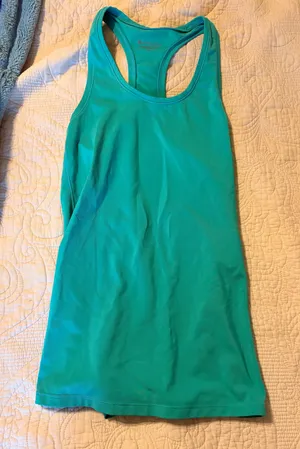 Athleta Racerback Tank Green thumbnail 1
