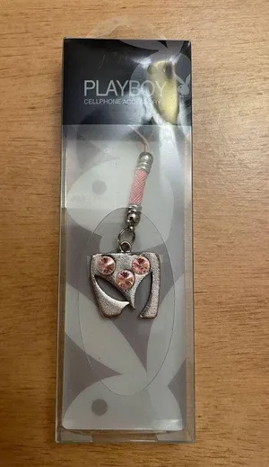 New Playboy Bunny Ears Pink Bling Rhinestones Cellphone Accessory thumbnail 1