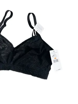 ON GOSSAMER Black Lace Maternity Bralette Size Small NEW NWT thumbnail 6