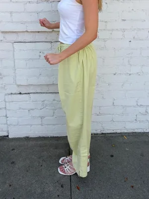 Vtg green wide leg capri cargo pant drawstring waist sz XL #y2k #outdoors #retro #utility thumbnail 4