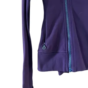 Lululemon Bhakti Yoga Jacket Luon Bordeaux Red Size 4 thumbnail 2