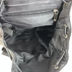 Franklin Covey Black Leather backpack/ Purse medium thumbnail 10