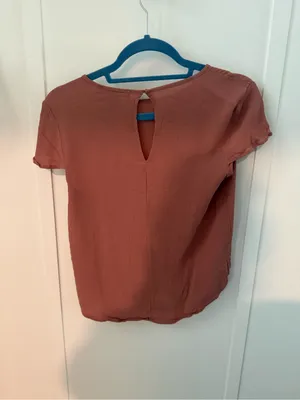 Forever 21 Women's Rust Pocket Short Sleeve Tee thumbnail 3