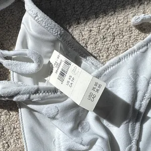 NWT Aerie White Bikini Set size XS thumbnail 2