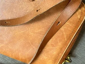 Madewell Transport Flap Shoulder Bag English Saddle leather crossbody thumbnail 11