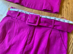 Two Piece Pants And Blouse Matching Set size M thumbnail 7