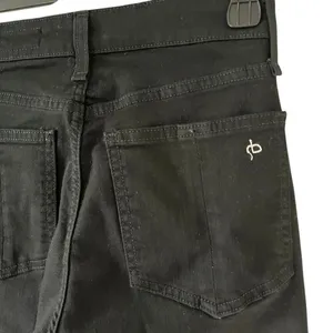 Rag & Bone Nina High waisted ankle cigarette Jeans Black Size 25 size 0 / 2 thumbnail 9