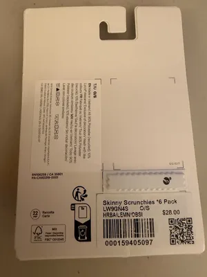 Lululemon Skinny Scrunchies (6 pack) thumbnail 3