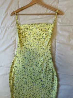 Amazon Floral Sleeveless Backless Maxi Dress (S) thumbnail 3