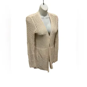 AE American Eagle Y2K Fairy Duster Crochet Grunge Mid Length Cardigan Sz S thumbnail 3