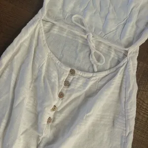 free people meika white backless cutout mini dress thumbnail 5