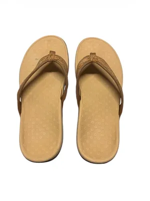 Vionic Tide Platform Sandals Womens 11 Tan Cork Orthotic Arch Flip Flop Shoe thumbnail 6