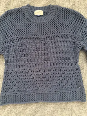 Universal Threads Crochet Open Knit Sweater XS thumbnail 2