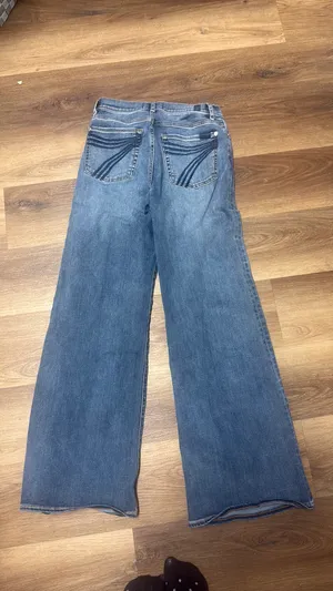 Seven7 Jeans High-Rise Wide-Leg Medium Wash thumbnail 3