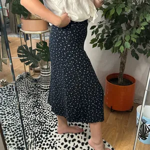 John Galt Dainty Floral Maura A-Line Midi Skirt Navy thumbnail 4
