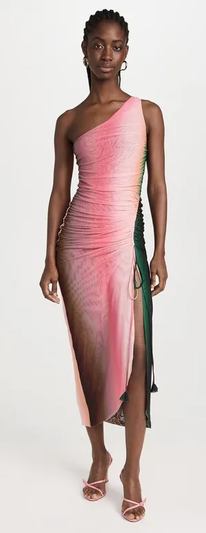 MISA‎ Los Angeles Miss Serena Dress Cali Ombré S NWT MSRP $395 thumbnail 1
