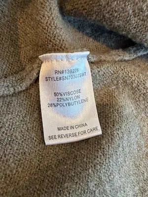 LaSerein Green Dot Stitch Long Sleeve Open Front Cardigan - Size Small - C2-032 thumbnail 8