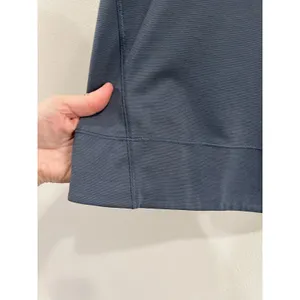 Lululemon Athletic Tech Tee Shirt Blue Gray Crew Neck Activewear Size‎ 6/8 thumbnail 3