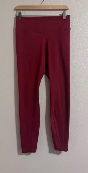 Nike Rust Red Dri-FIT leggings thumbnail 1