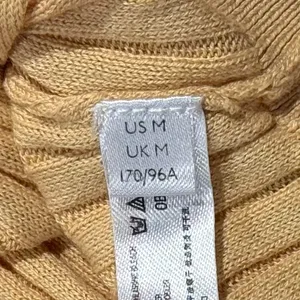 Free People Crop Top Y2K Cottage Preppy Ribbed Minimalist 90s Academia Medium thumbnail 3