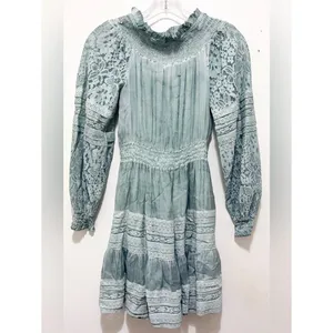 Guess Audrey Off-The-Shoulder Silk Blend Mini‎ Dress XS NWT thumbnail 5